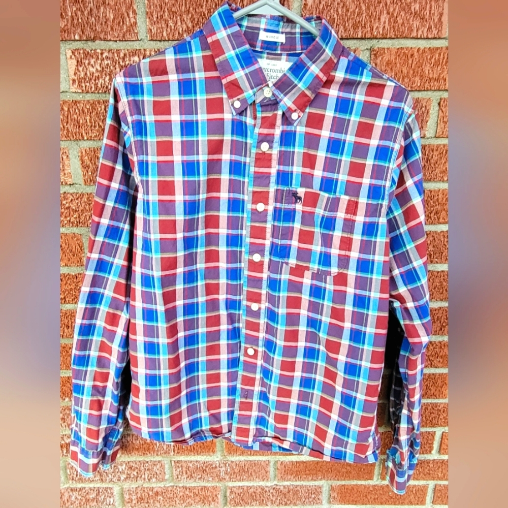Abercrombie and Fitch button down shirt. Large